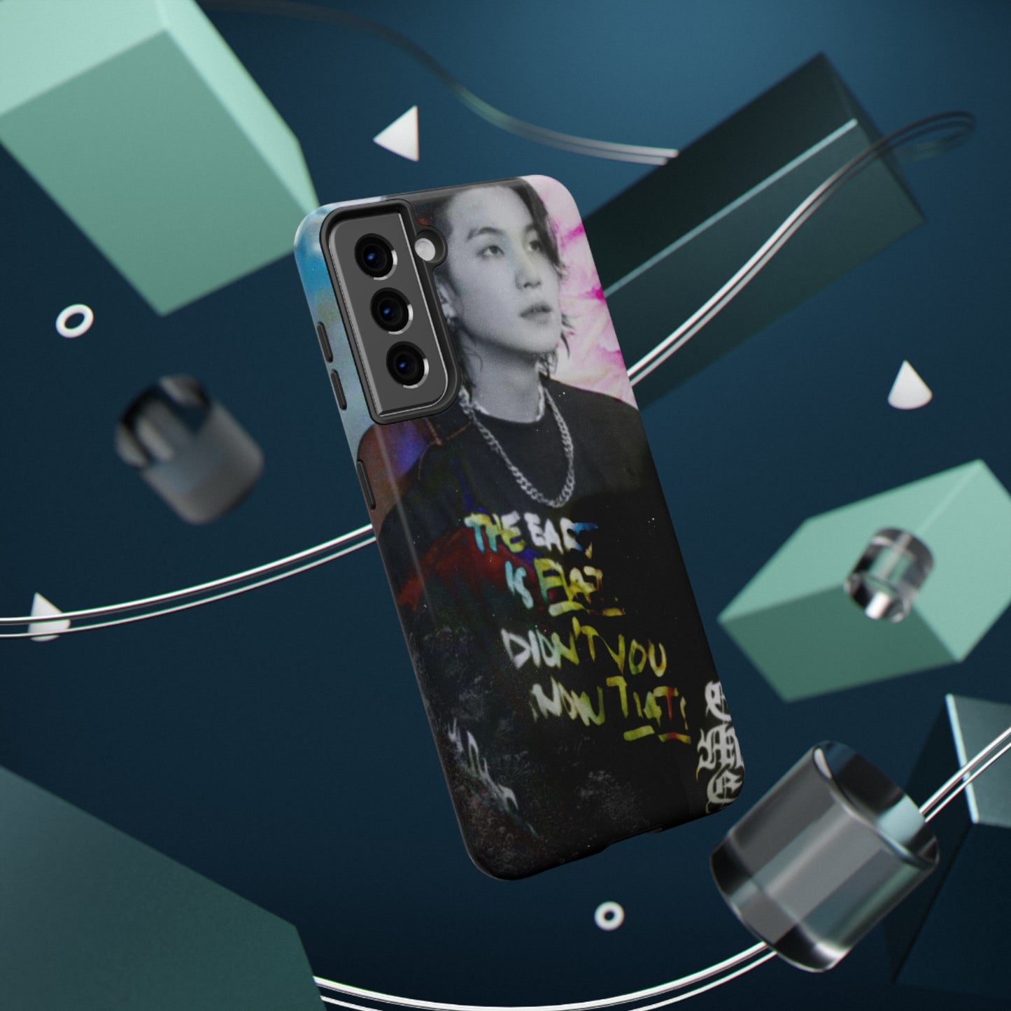 Agust D Graphic Impact-Resistant Cases