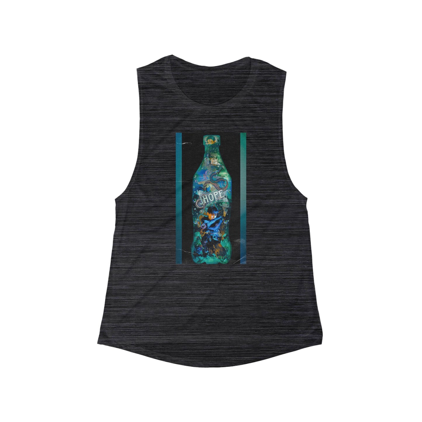 Jhope Graphic Women's Flowy Scoop Muscle Tank