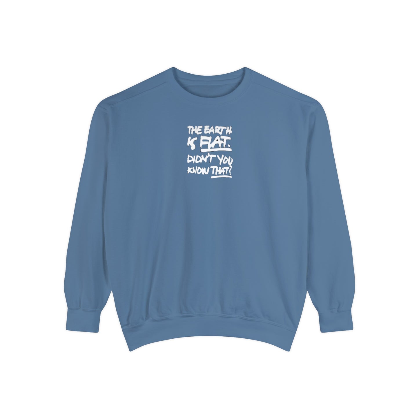 August D Graphic Unisex Garment-Dyed Sweatshirt