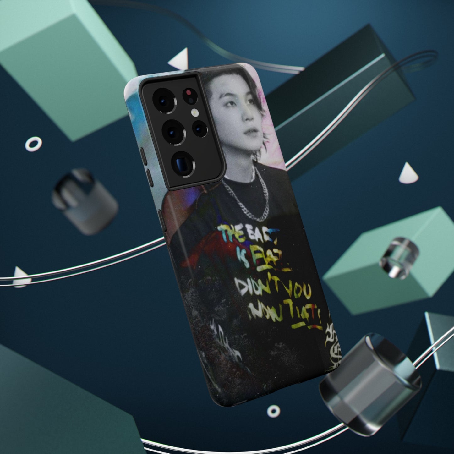 Agust D Graphic Impact-Resistant Cases