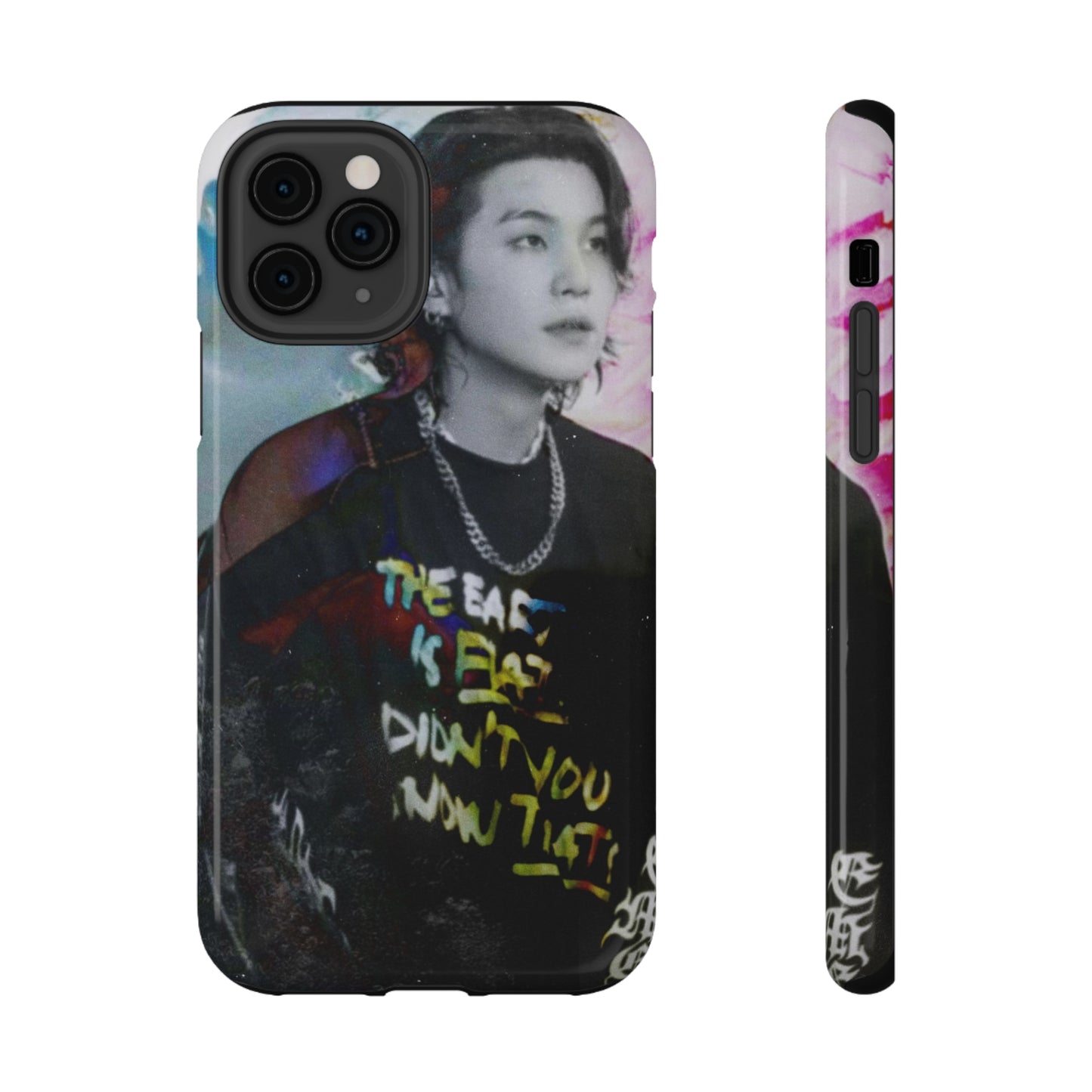Agust D Graphic Impact-Resistant Cases