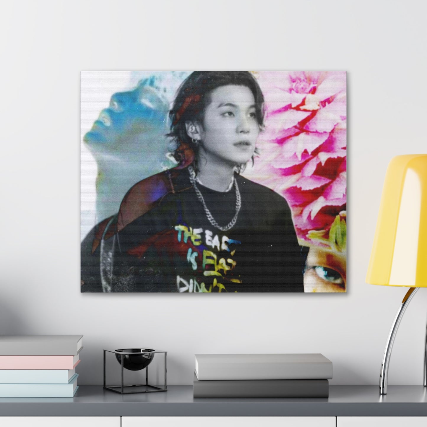 Agust D Graphic Canvas Gallery Wraps