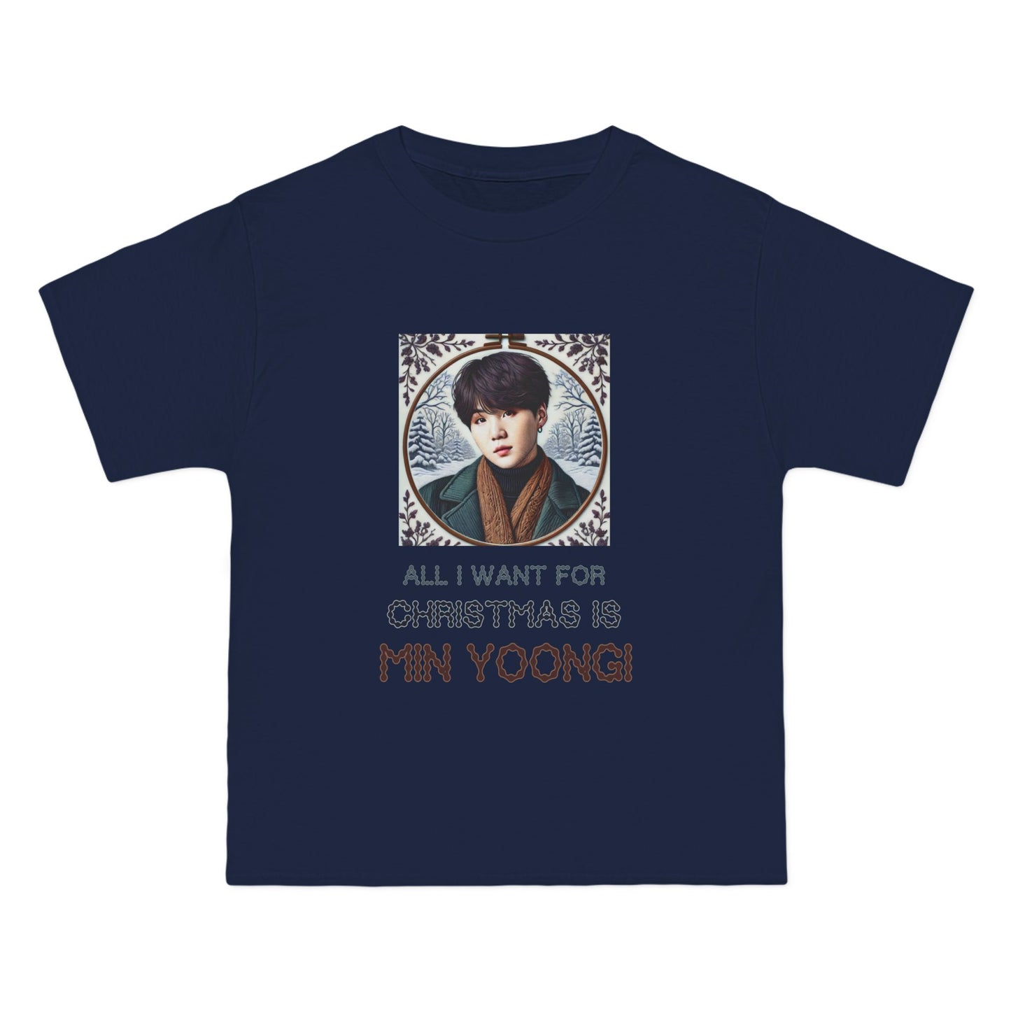 Christmas Yoongi Beefy-T® Short-Sleeve T-Shirt