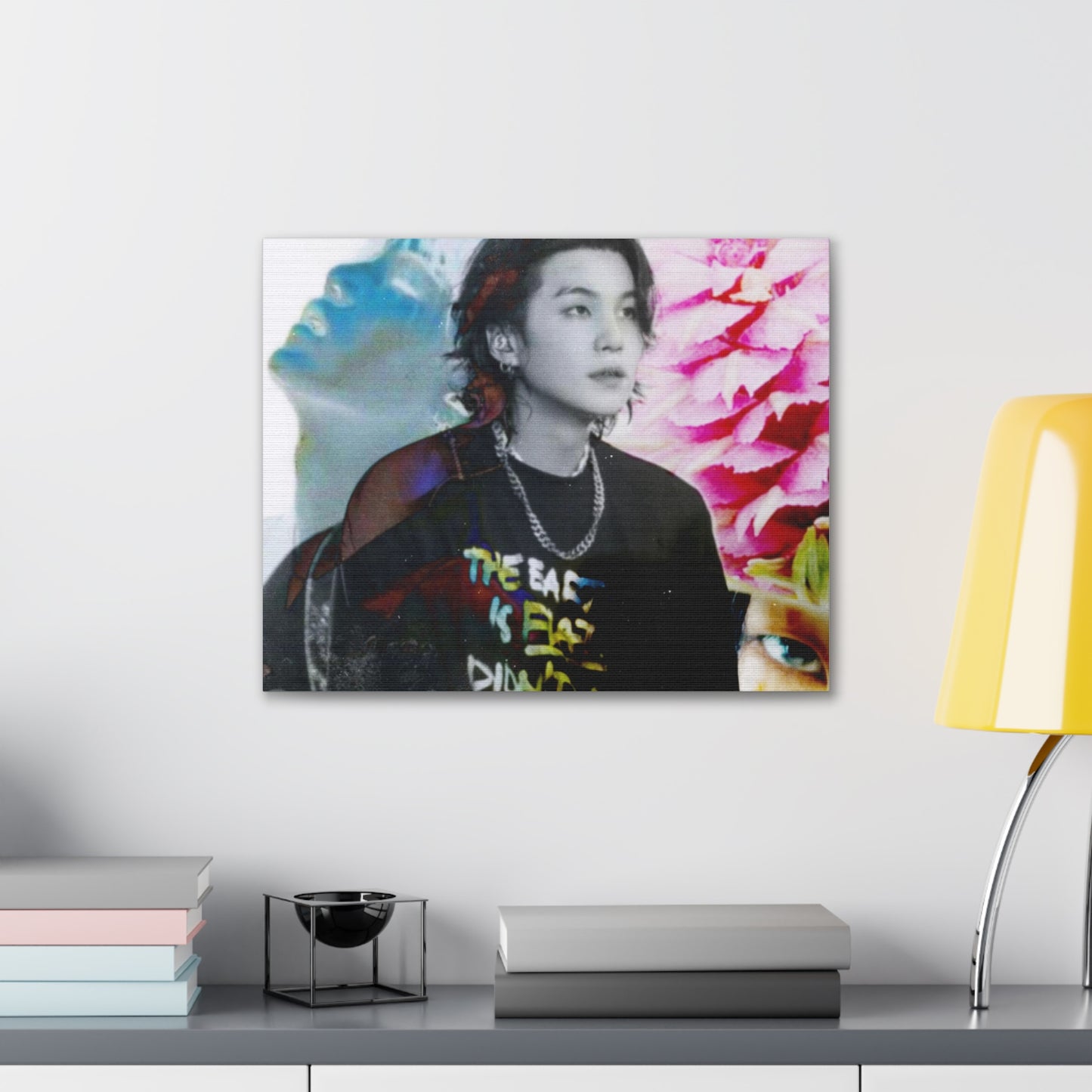 Agust D Graphic Canvas Gallery Wraps