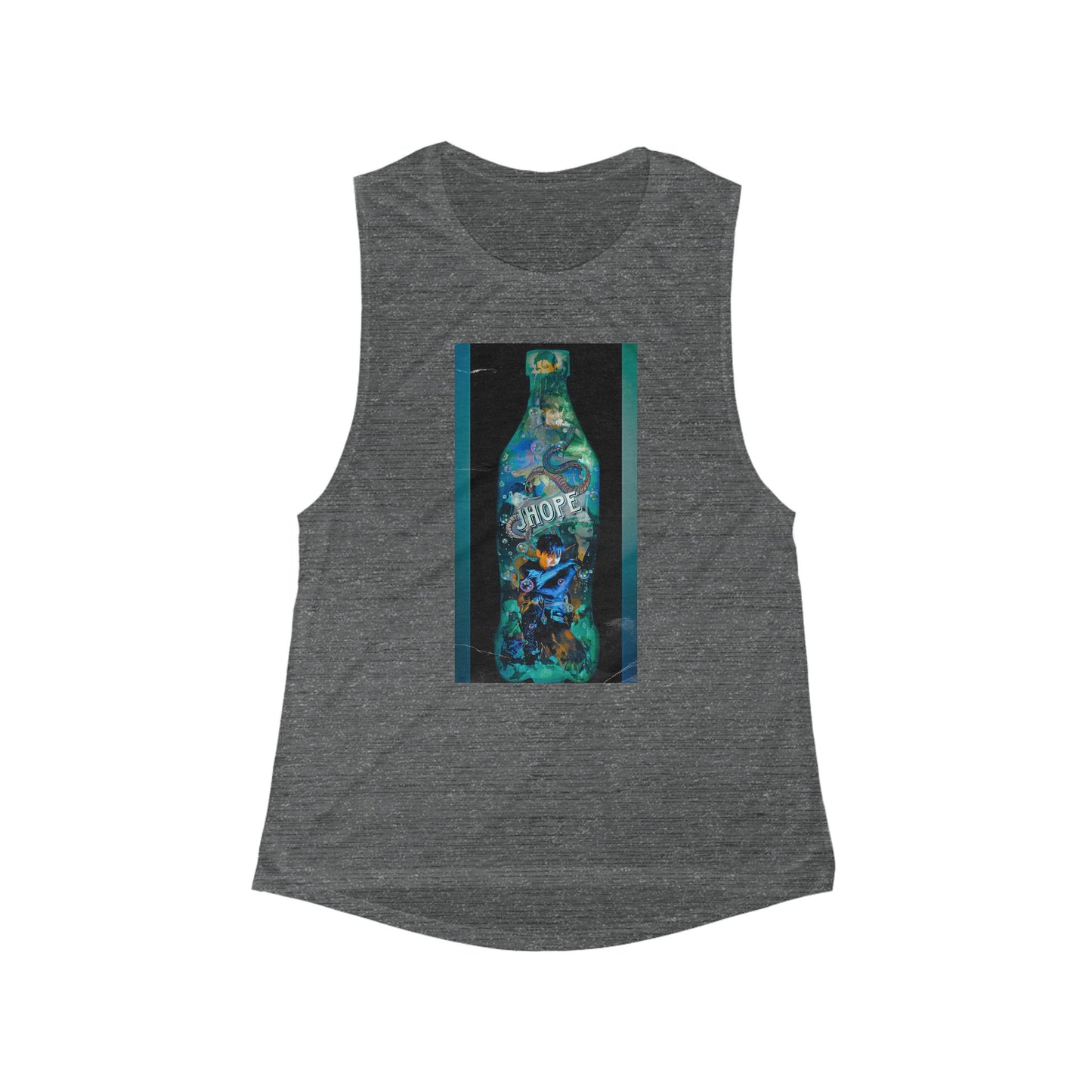 Jhope Graphic Women's Flowy Scoop Muscle Tank