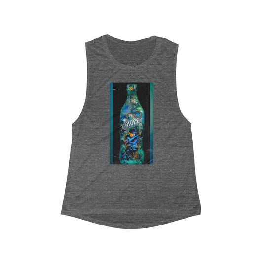 Jhope Graphic Women's Flowy Scoop Muscle Tank