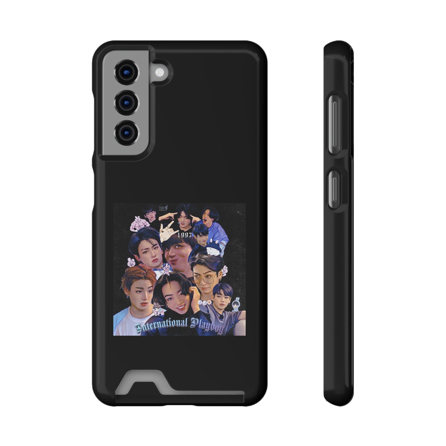 International Playboy Phone Case With Card Holder