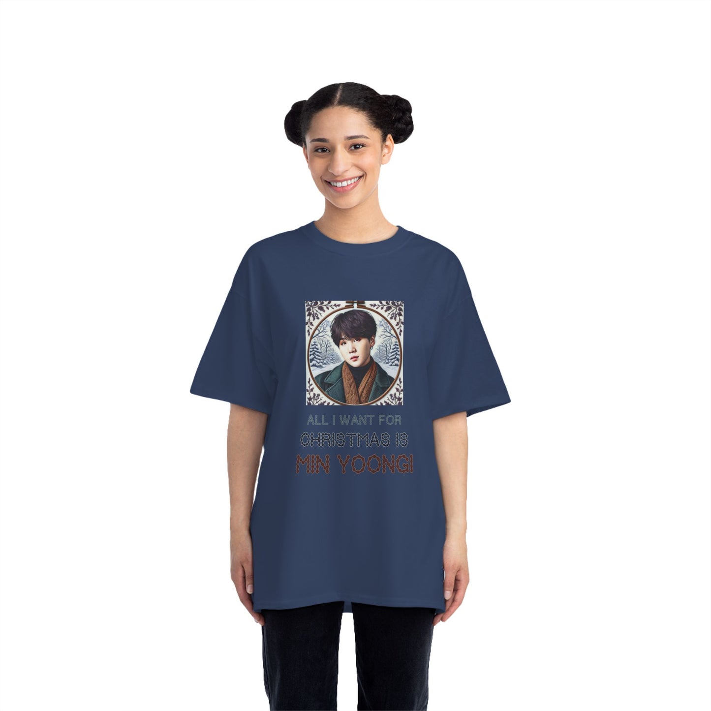 Christmas Yoongi Beefy-T® Short-Sleeve T-Shirt