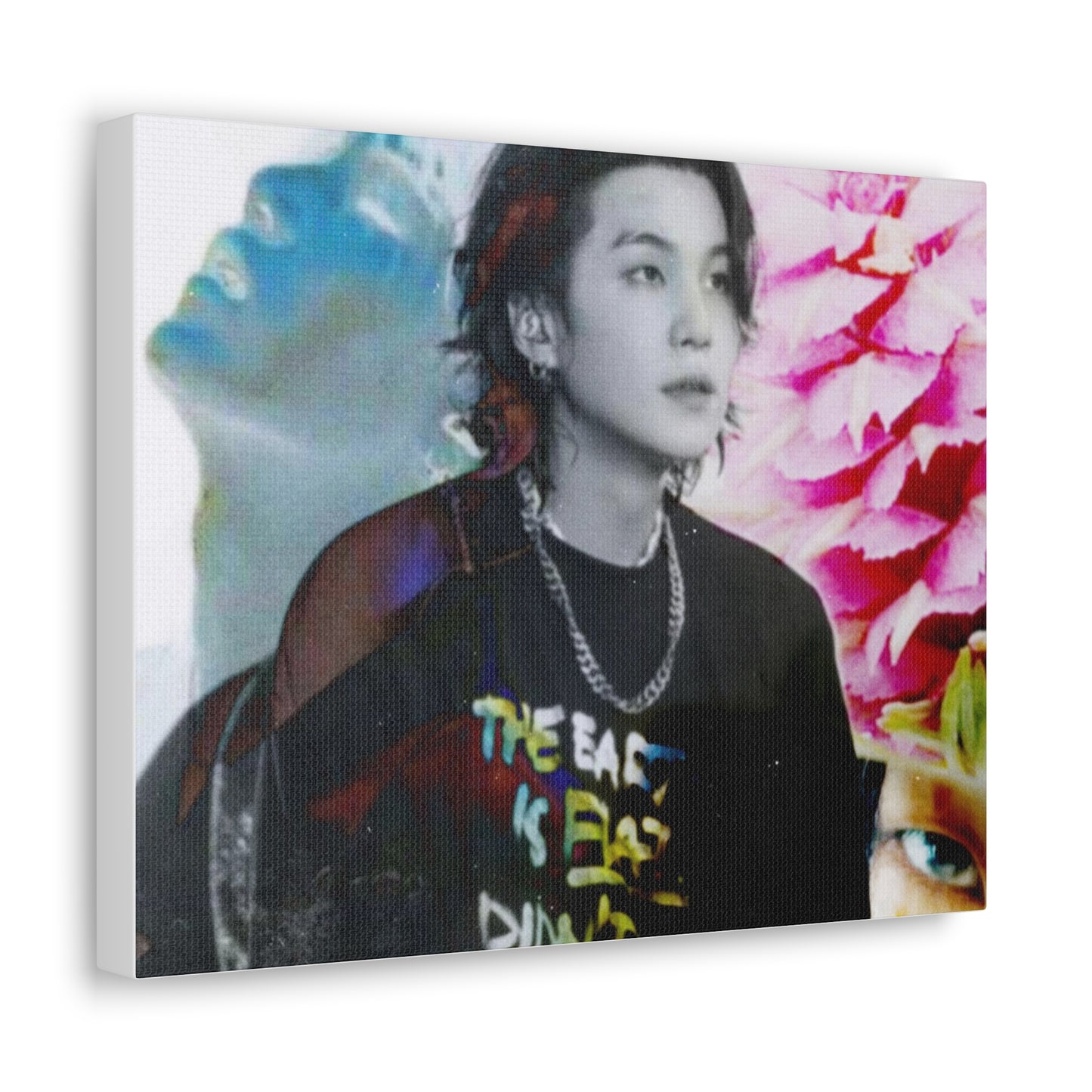 Agust D Graphic Canvas Gallery Wraps