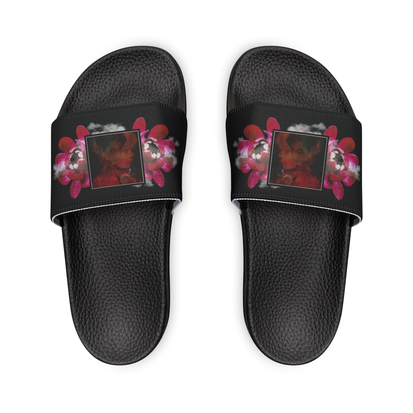 Taehyung Graphic Women's Removable-Strap Sandals