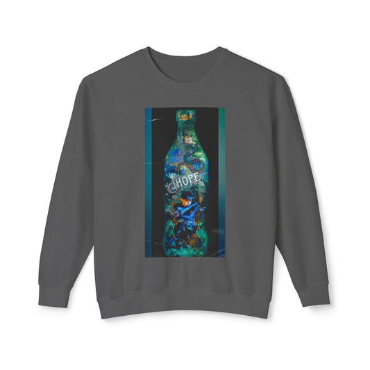 Jhope Graphic Unisex Lightweight Crewneck Sweatshirt