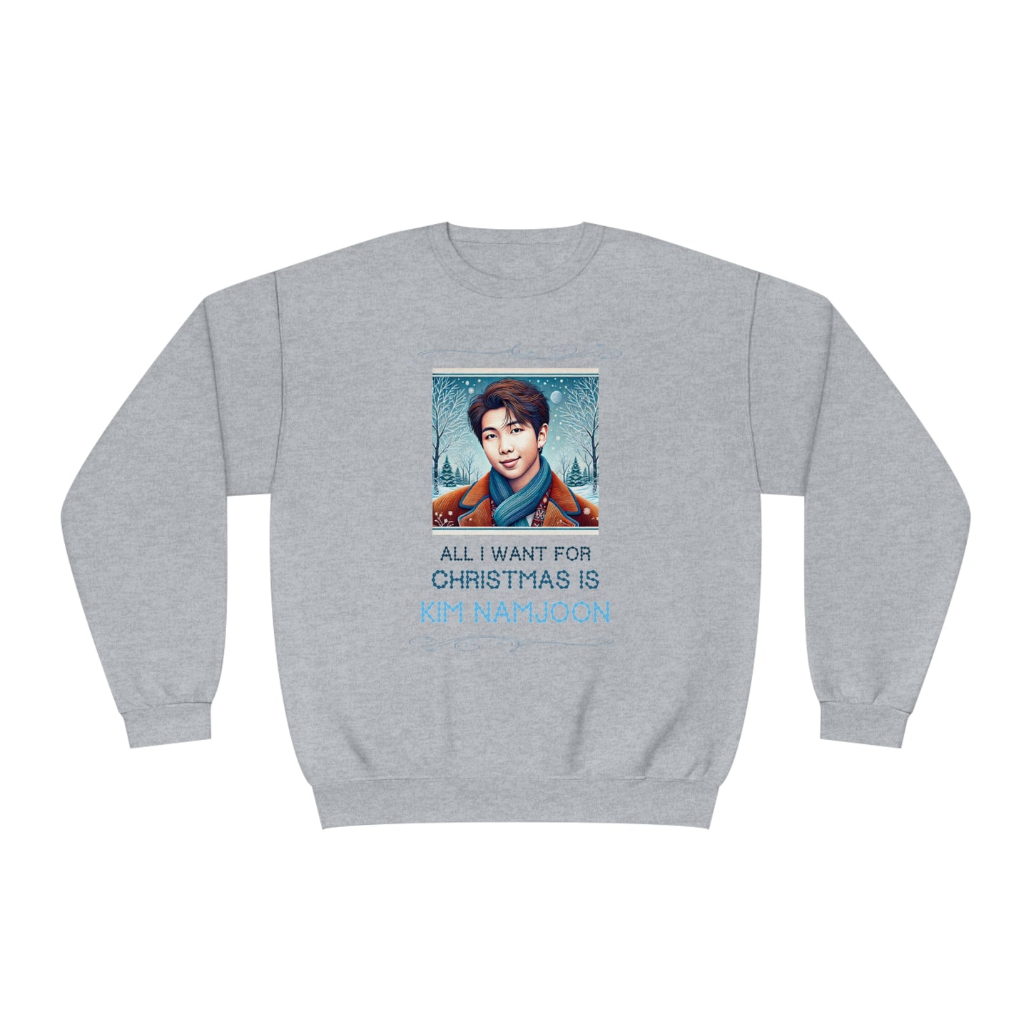 Christmas Namjoon Unisex NuBlend® Crewneck Sweatshirt