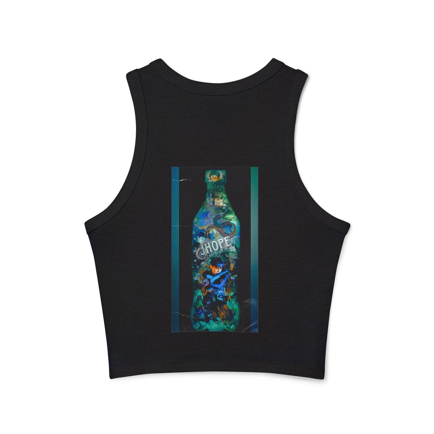 Jhope Graphic Women's Micro Rib Racer Tank Top