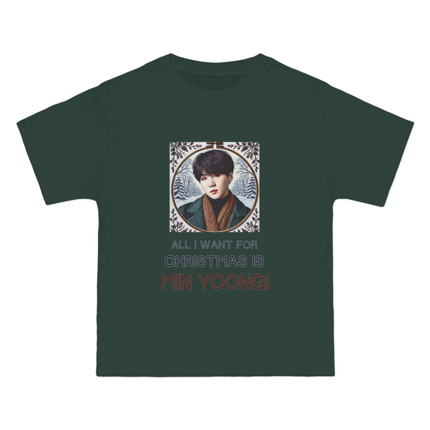 Christmas Yoongi Beefy-T® Short-Sleeve T-Shirt