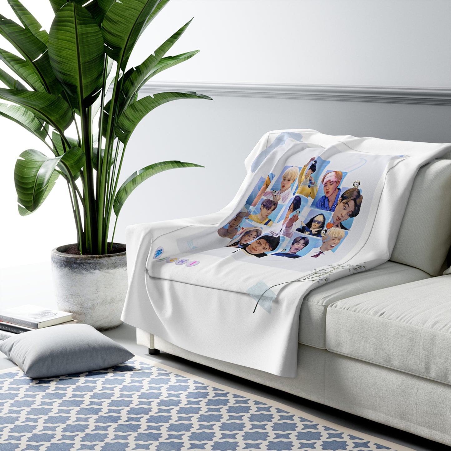 Cutie, Sexy, Lovely Sherpa Fleece Blanket