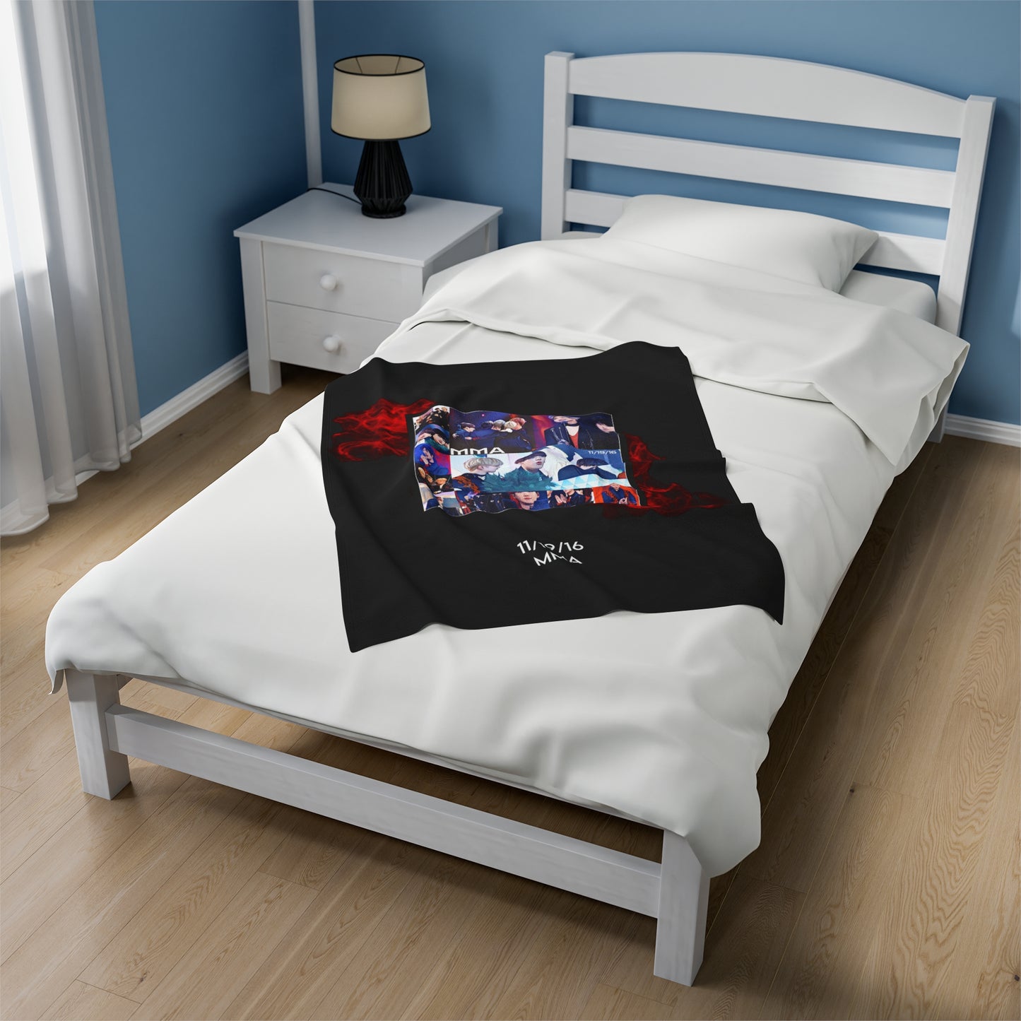 11/19/16 Velveteen Plush Blanket