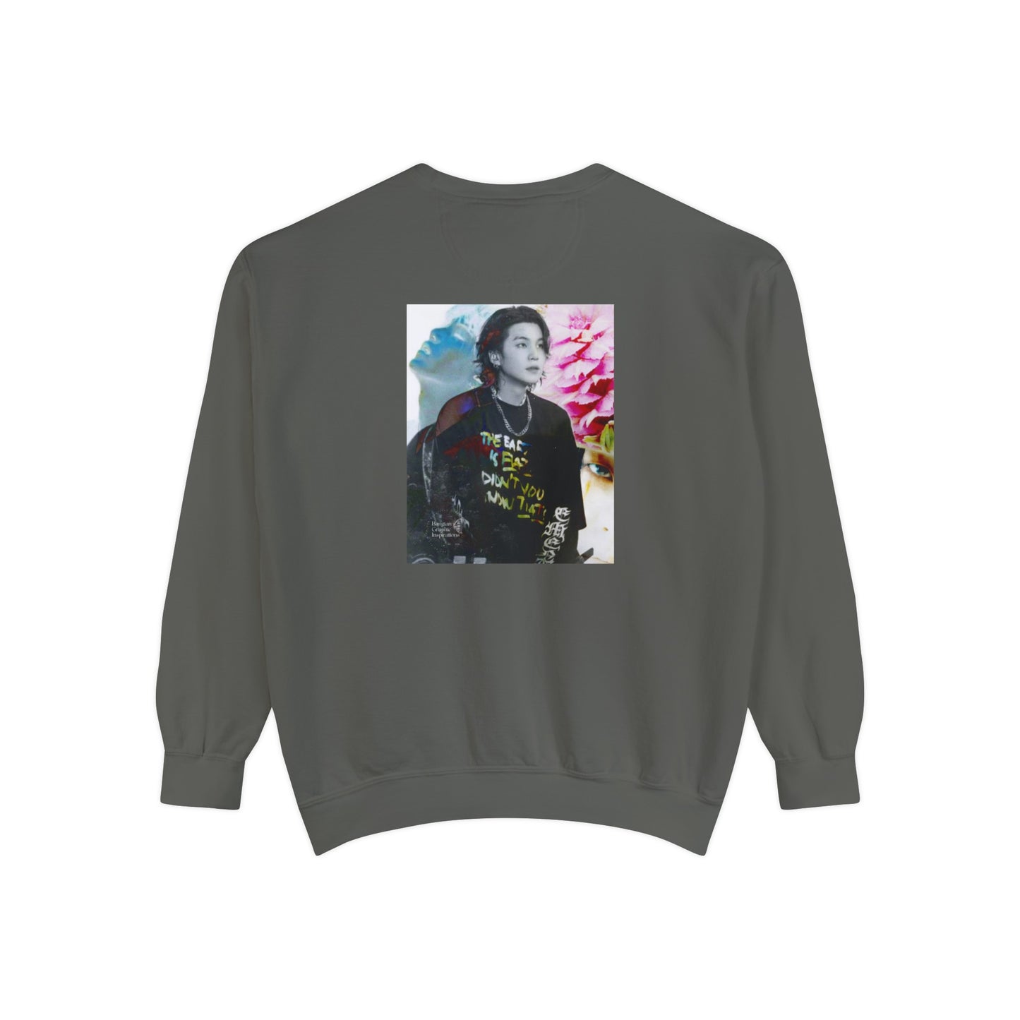 August D Graphic Unisex Garment-Dyed Sweatshirt