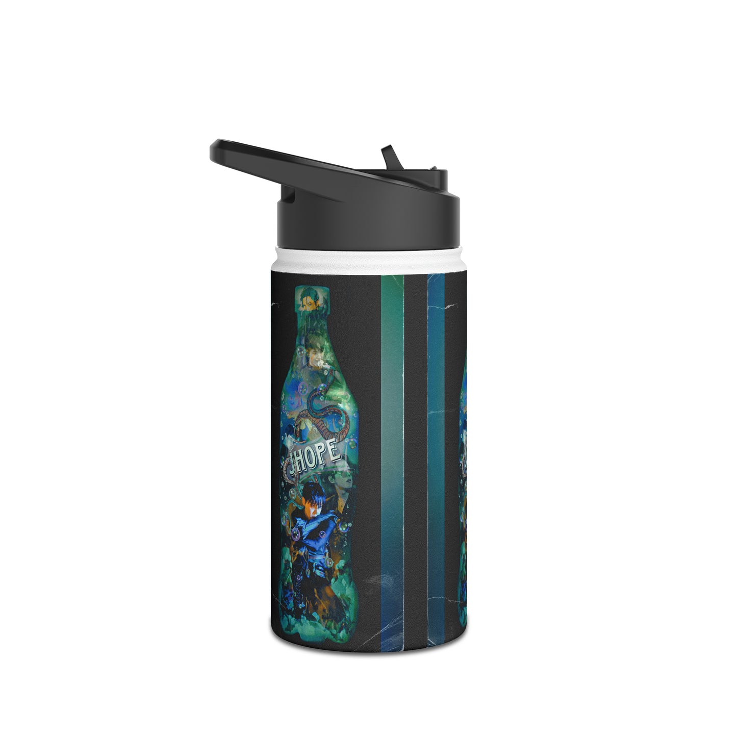 Jhope Graphic Stainless Steel Water Bottle, Standard Lid