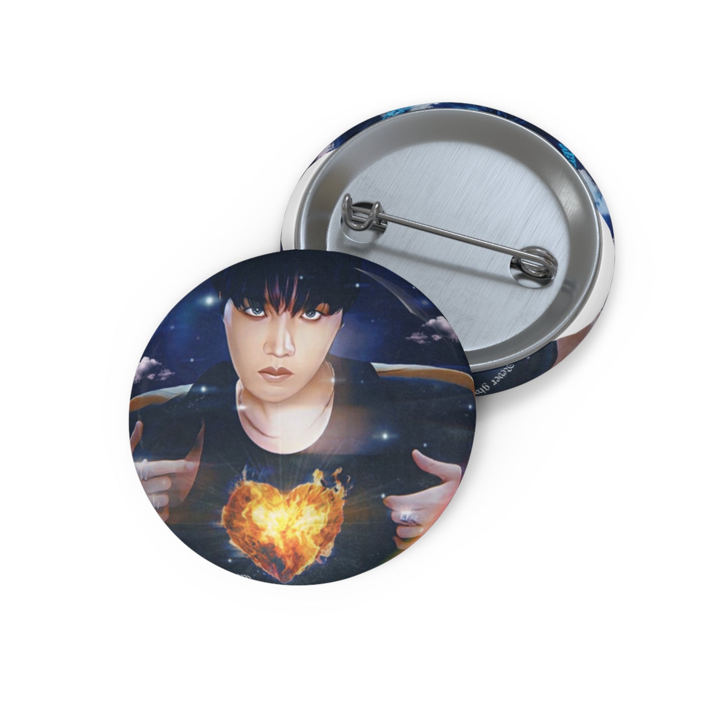 Jhope Passion Custom Pin Buttons