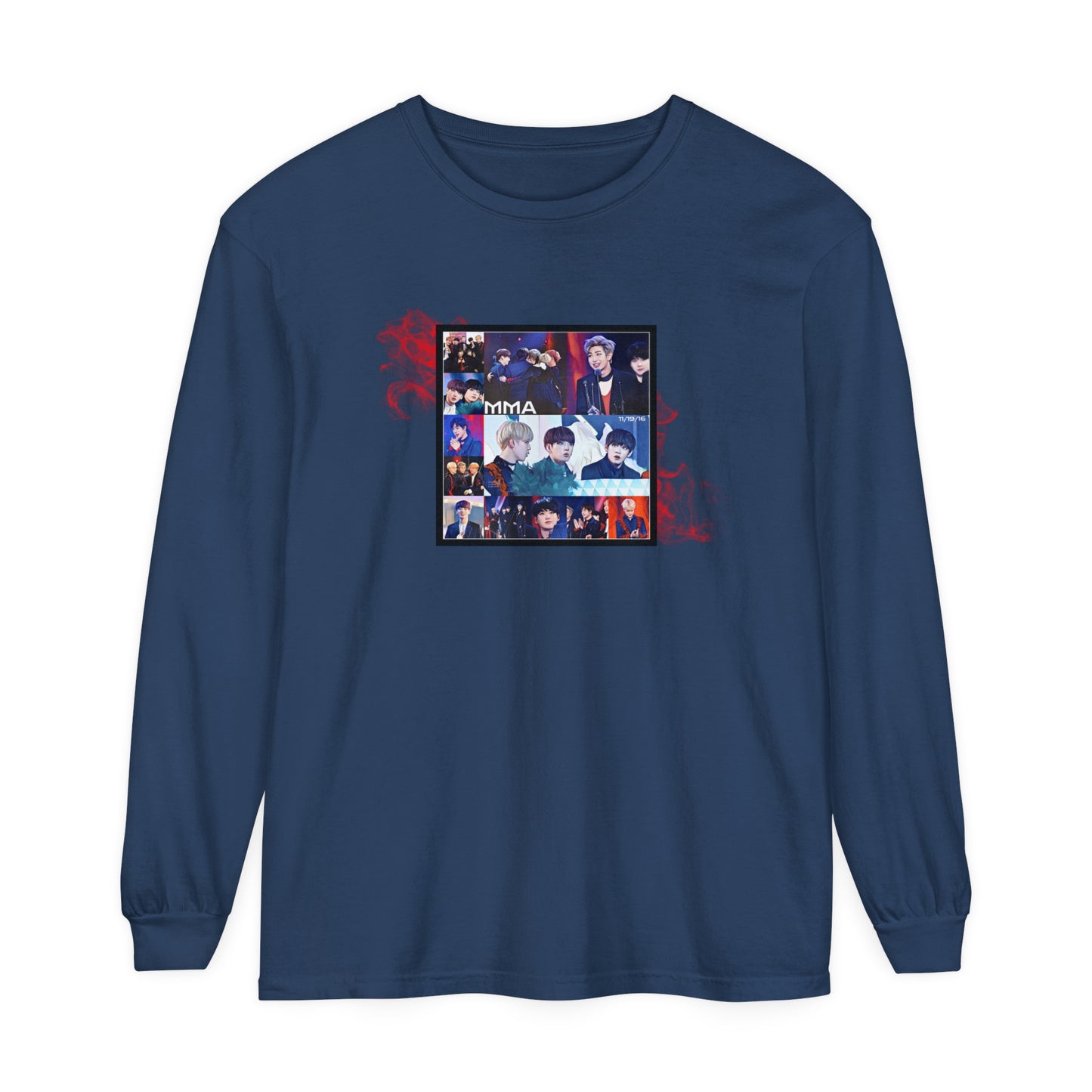 11/19/16 Unisex Garment-dyed Long Sleeve T-Shirt