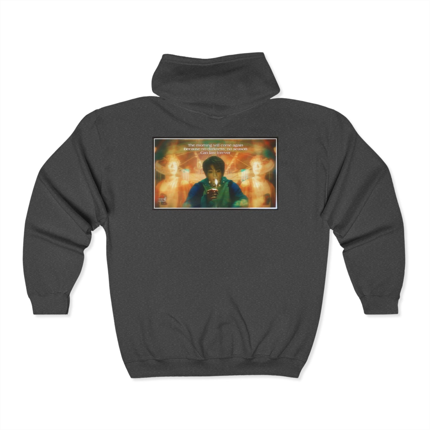 Spring Day Flame Zip Hoodie