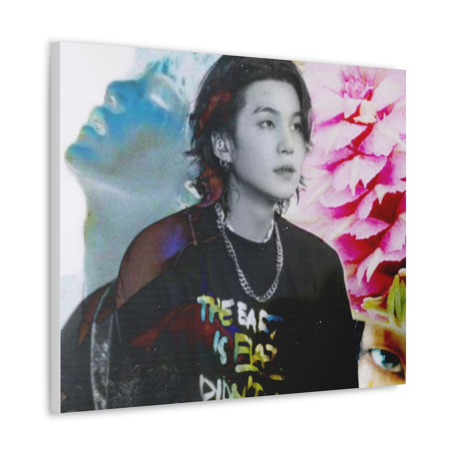 Agust D Graphic Canvas Gallery Wraps