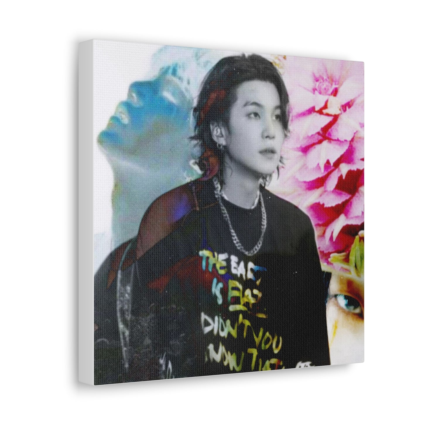 Agust D Graphic Canvas Gallery Wraps