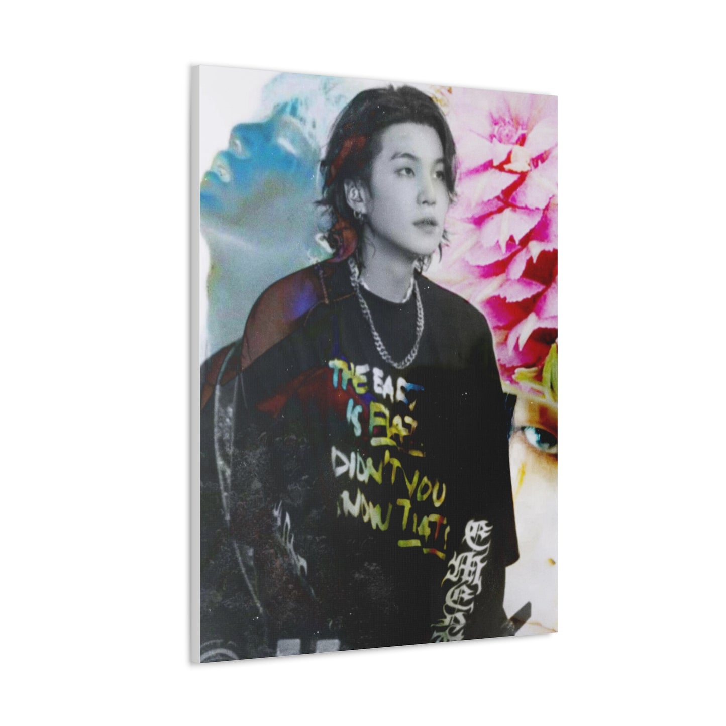Agust D Graphic Canvas Gallery Wraps
