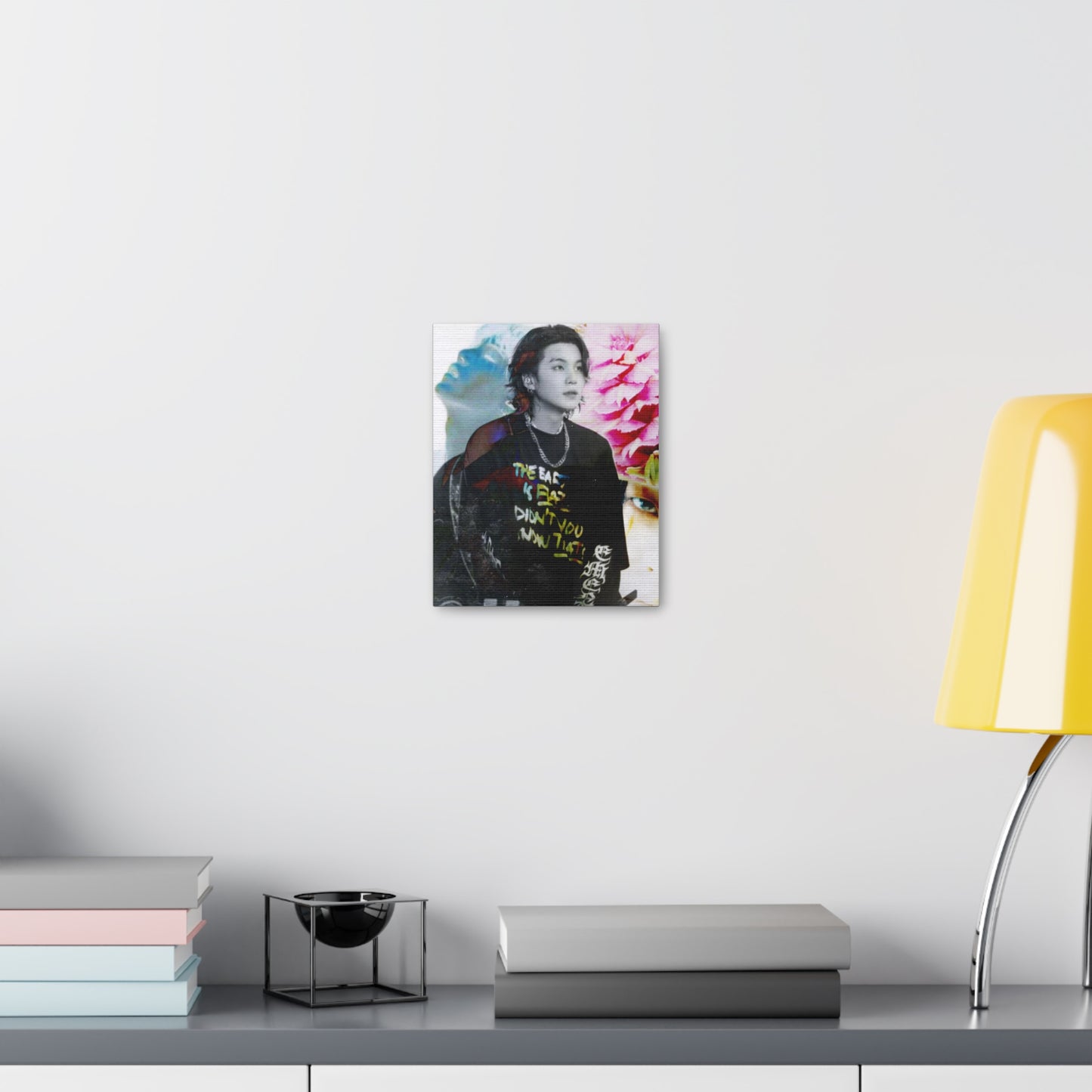 Agust D Graphic Canvas Gallery Wraps