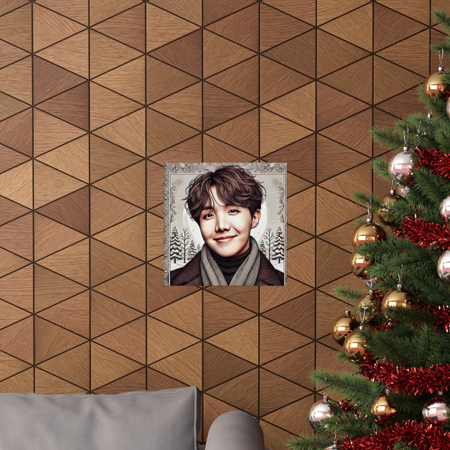 Christmas Jhope Matte Vertical Posters