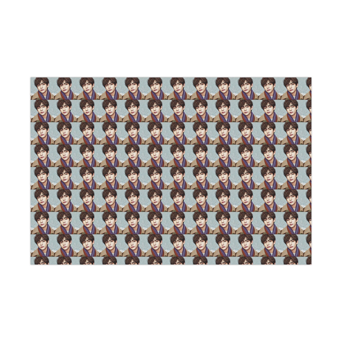Christmas Taehyung Gift Wrap Papers