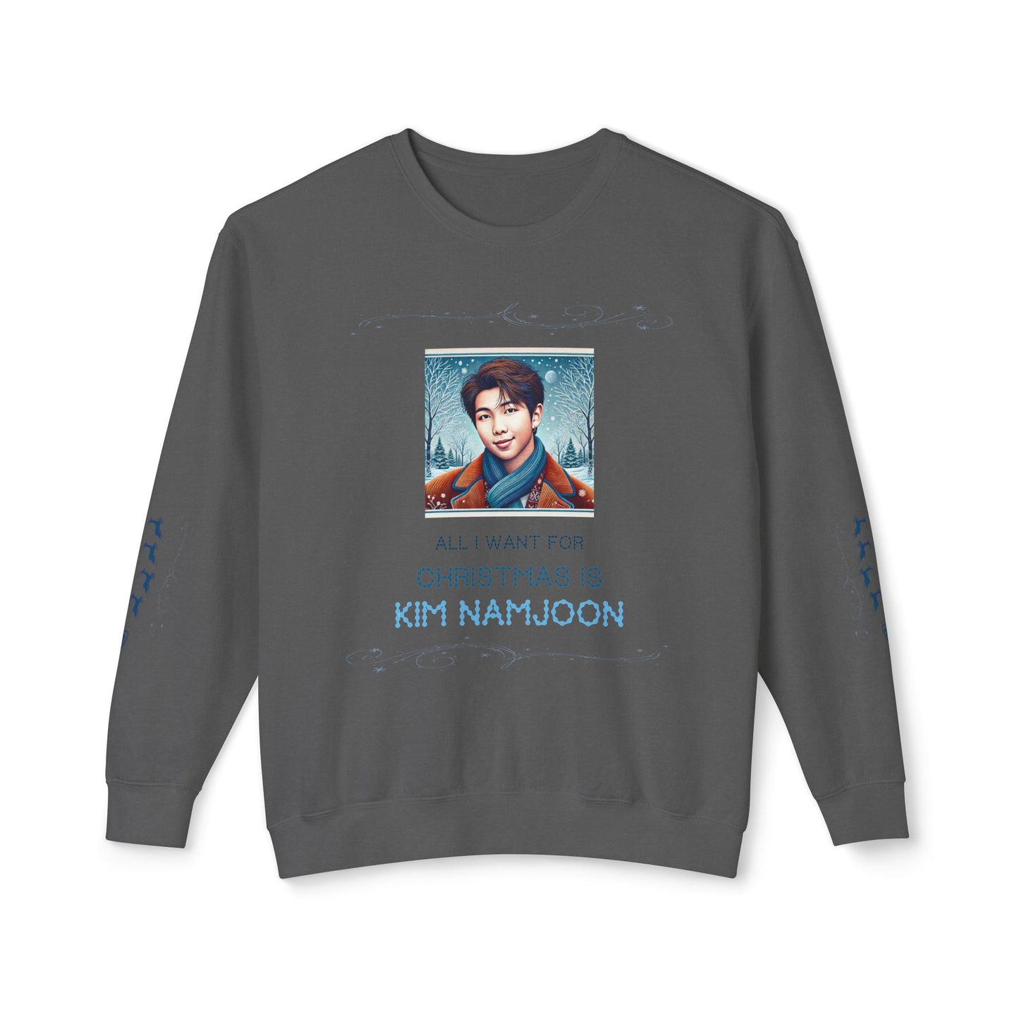 Christmas Namjoon Unisex Lightweight Crewneck Sweatshirt