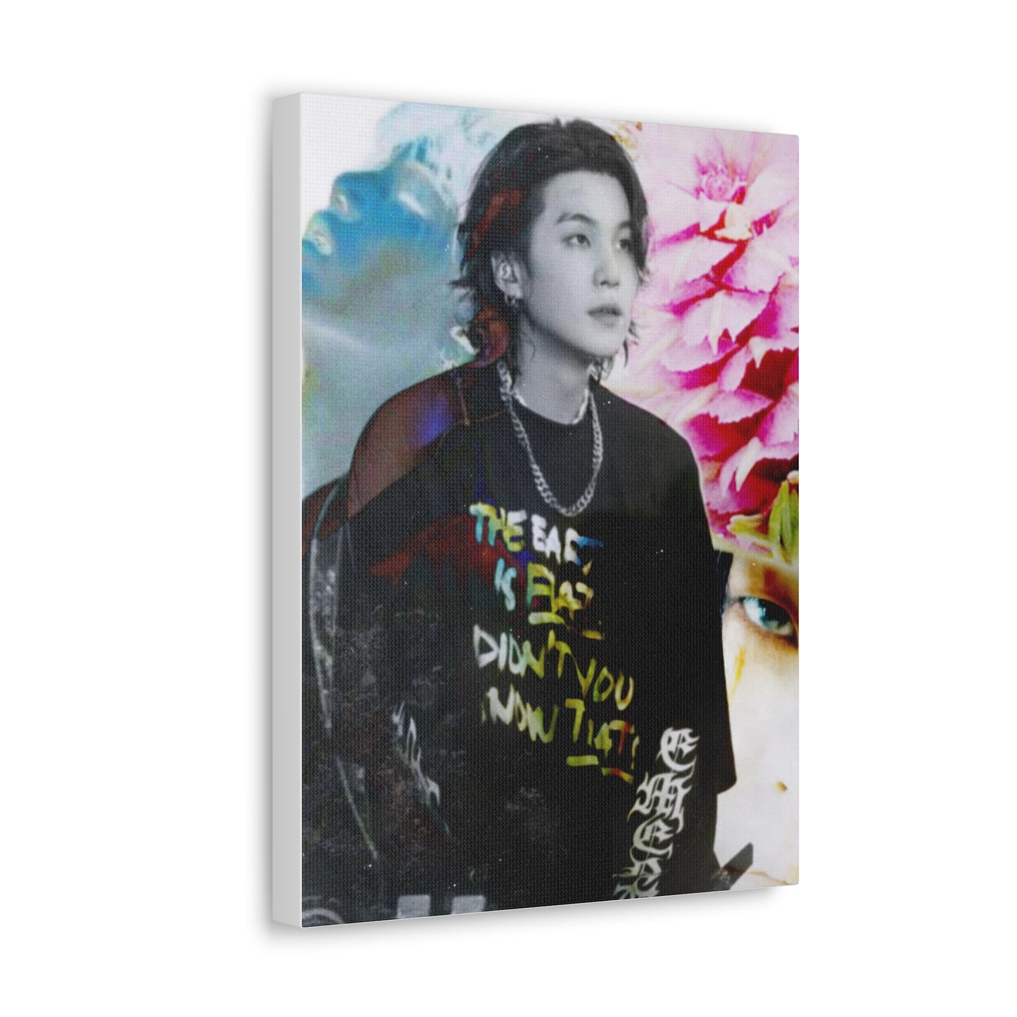 Agust D Graphic Canvas Gallery Wraps