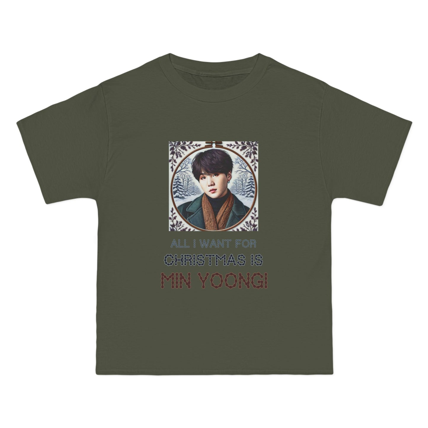 Christmas Yoongi Beefy-T® Short-Sleeve T-Shirt