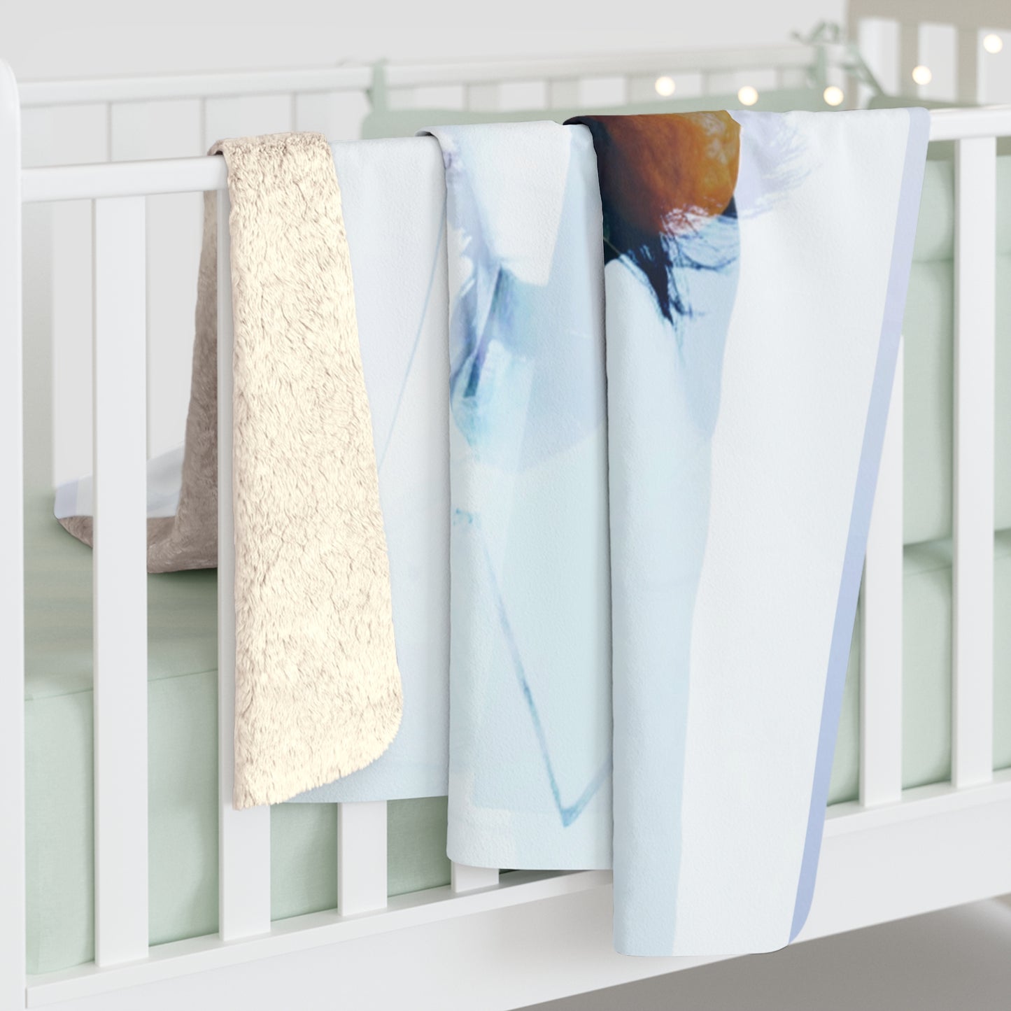 Min Yoongi Graphic Sherpa Fleece Blanket