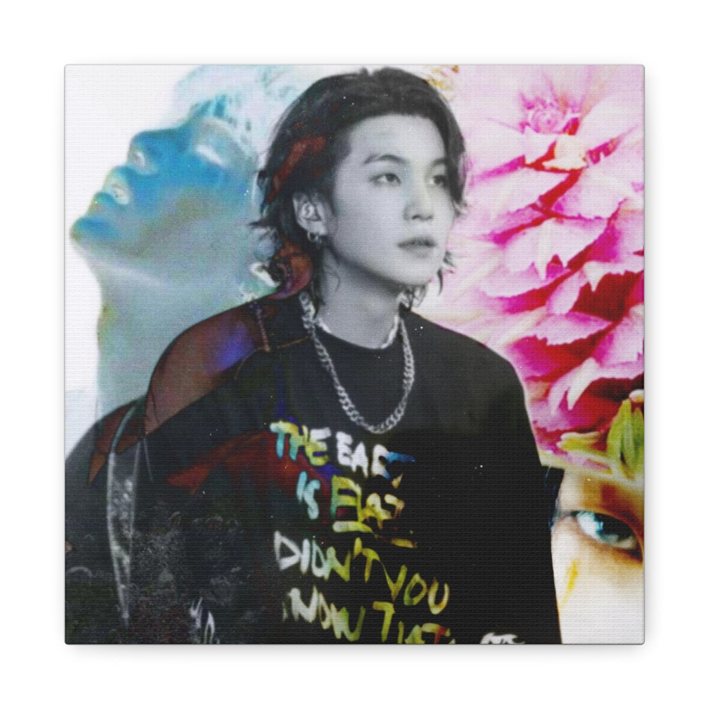 Agust D Graphic Canvas Gallery Wraps