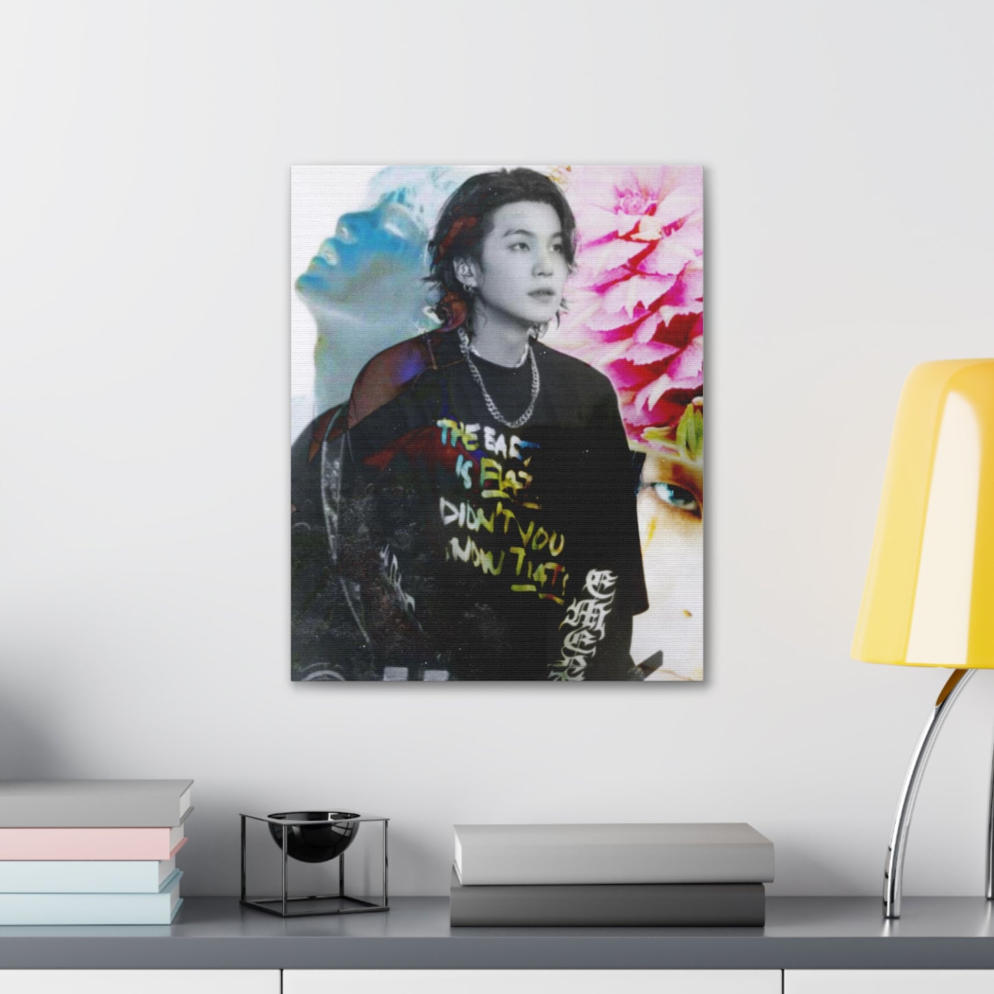 Agust D Graphic Canvas Gallery Wraps