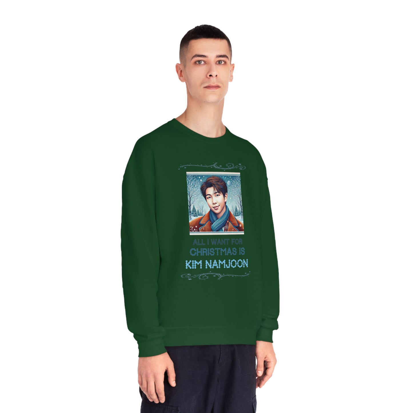 Christmas Namjoon Unisex NuBlend® Crewneck Sweatshirt