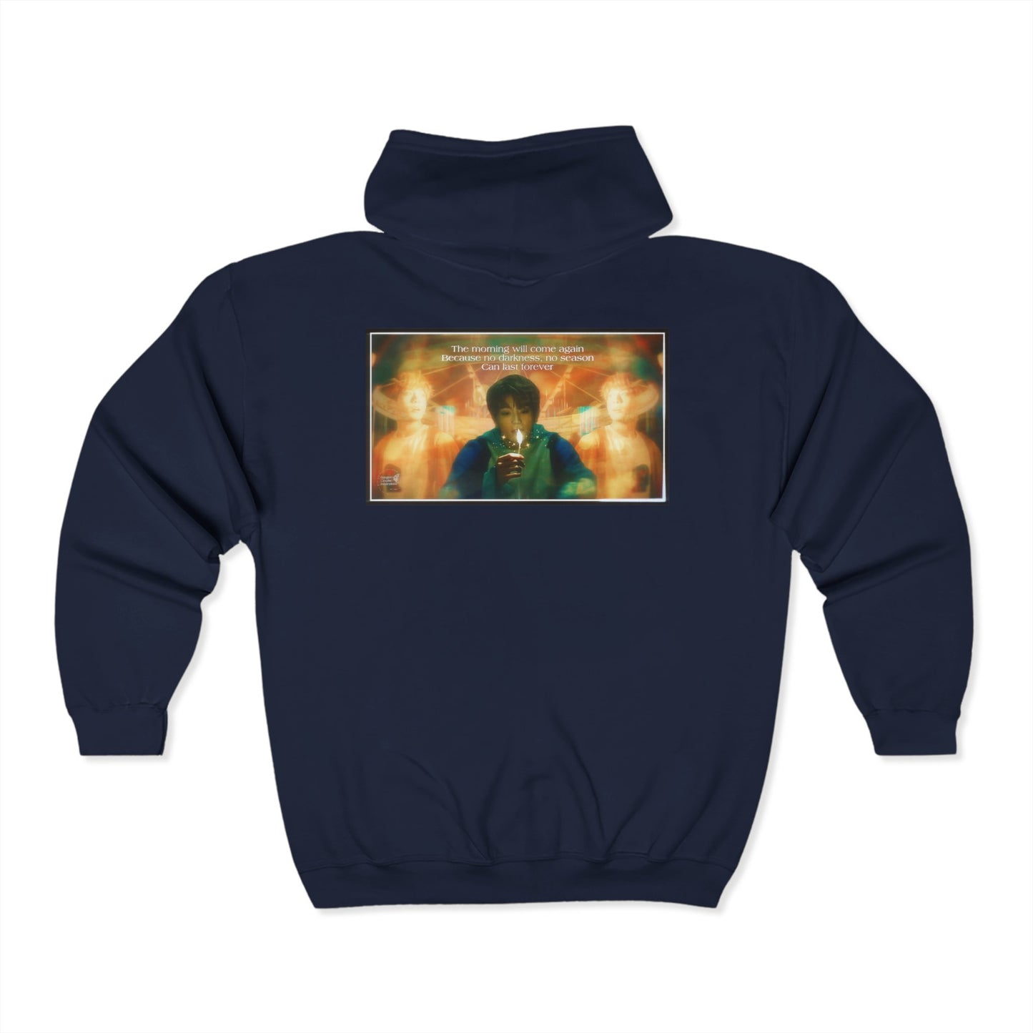 Spring Day Flame Zip Hoodie