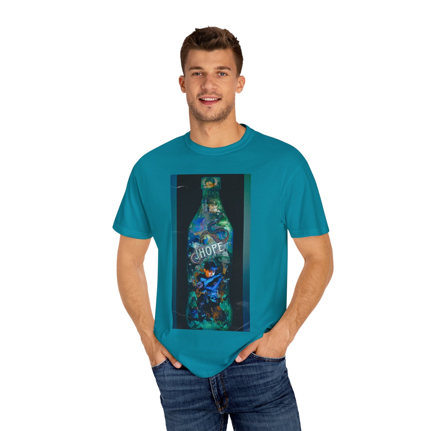Jhope Graphic Unisex Garment-Dyed T-shirt