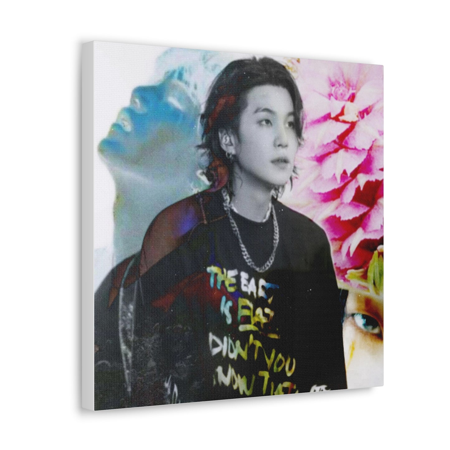 Agust D Graphic Canvas Gallery Wraps