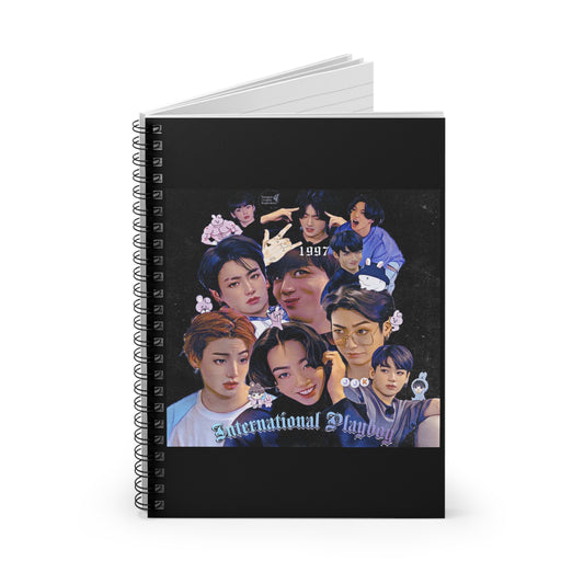 International Playboy Spiral Notebook - Ruled Line