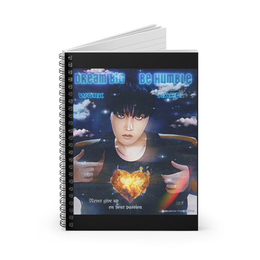 Jhope Passion Spiral Notebook - Ruled Line