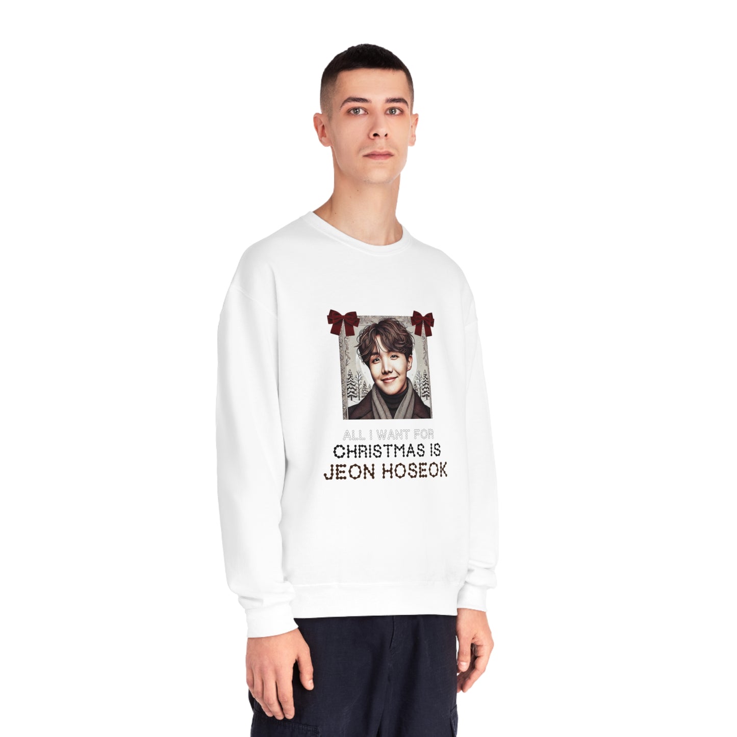 Christmas Jhope Unisex NuBlend® Crewneck Sweatshirt