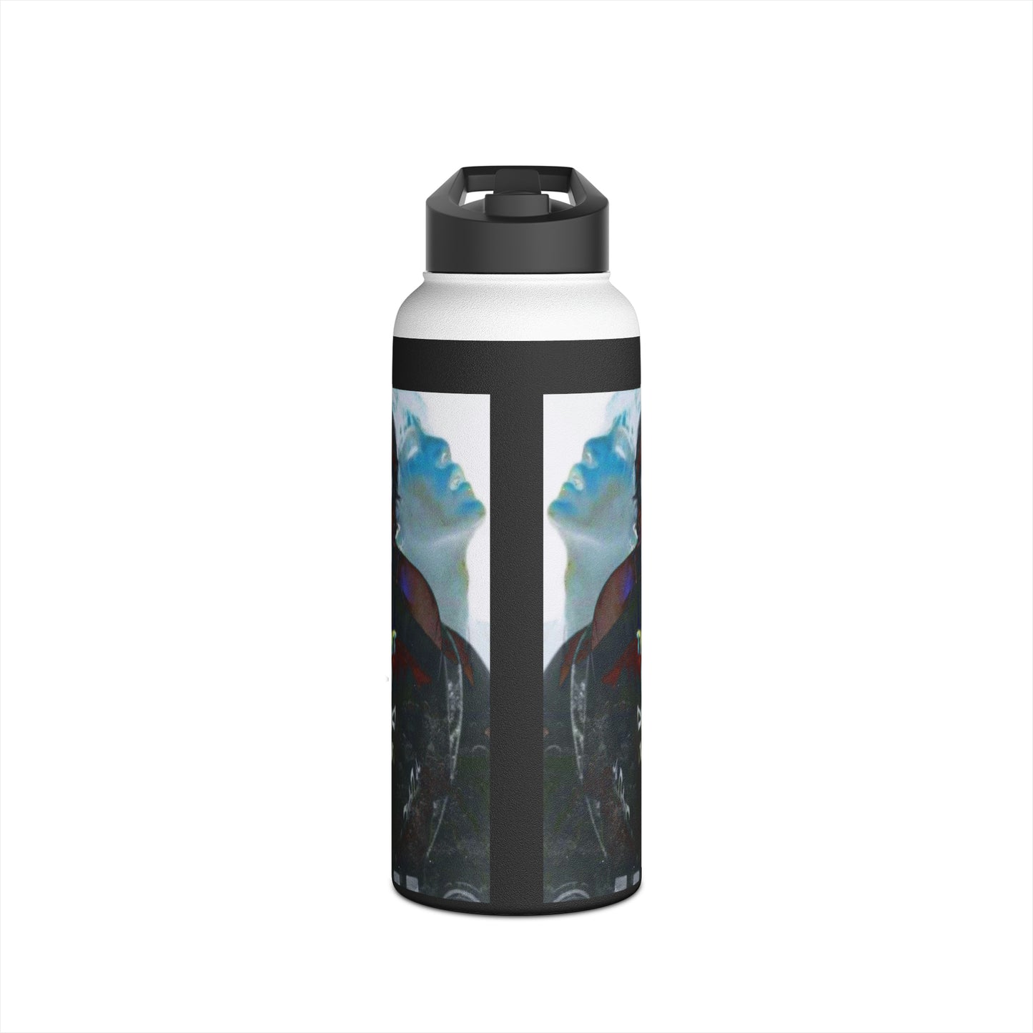 Agust D Graphic Stainless Steel Water Bottle, Standard Lid