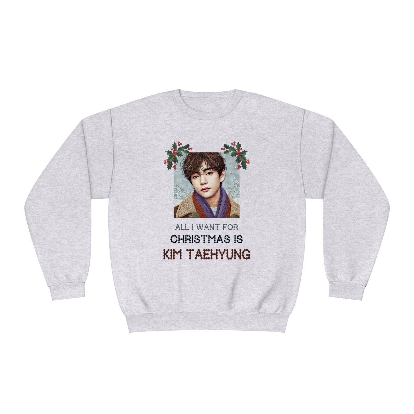 Christmas Taehyung Unisex NuBlend® Crewneck Sweatshirt