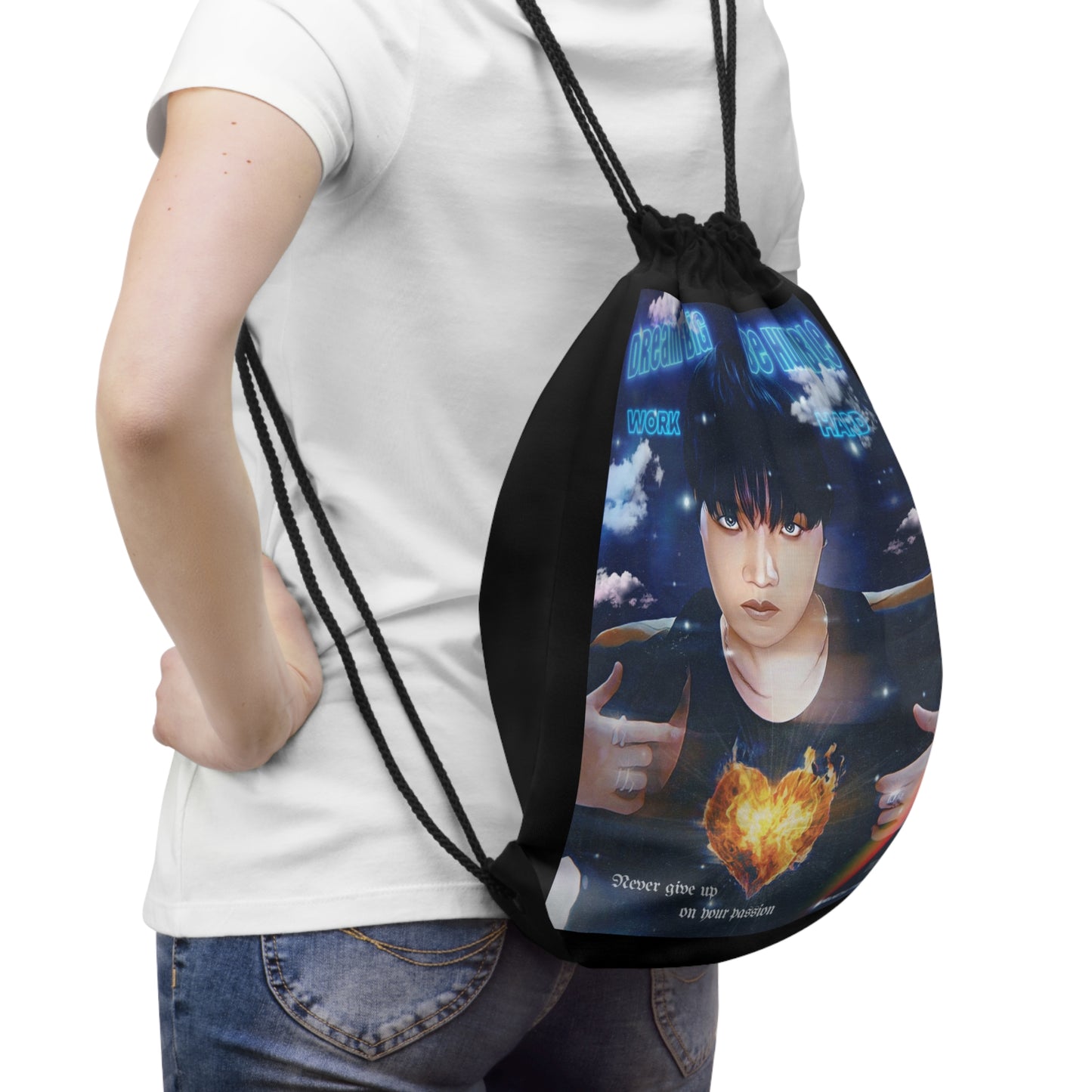 Jhope Passion Drawstring Bag