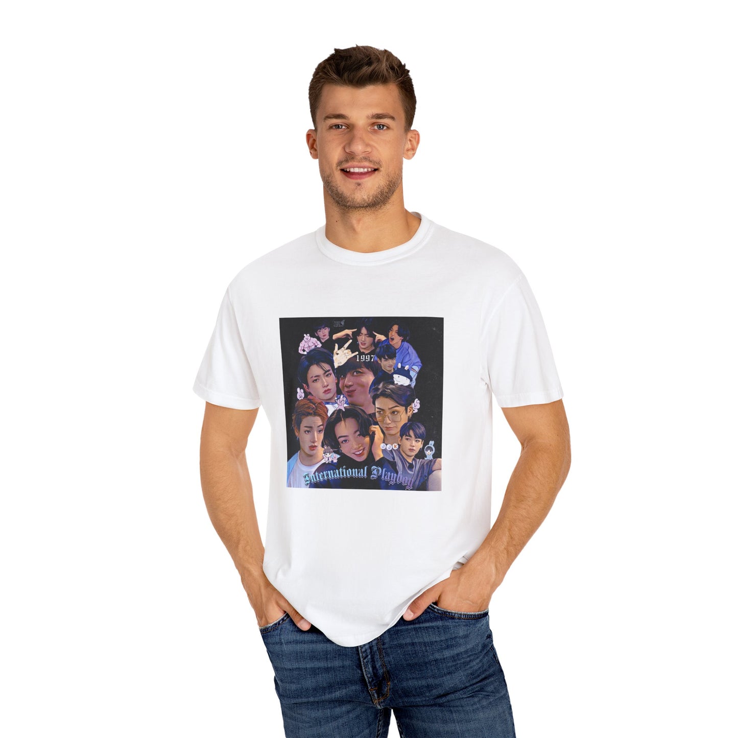 International Playboy Unisex Garment-Dyed T-shirt