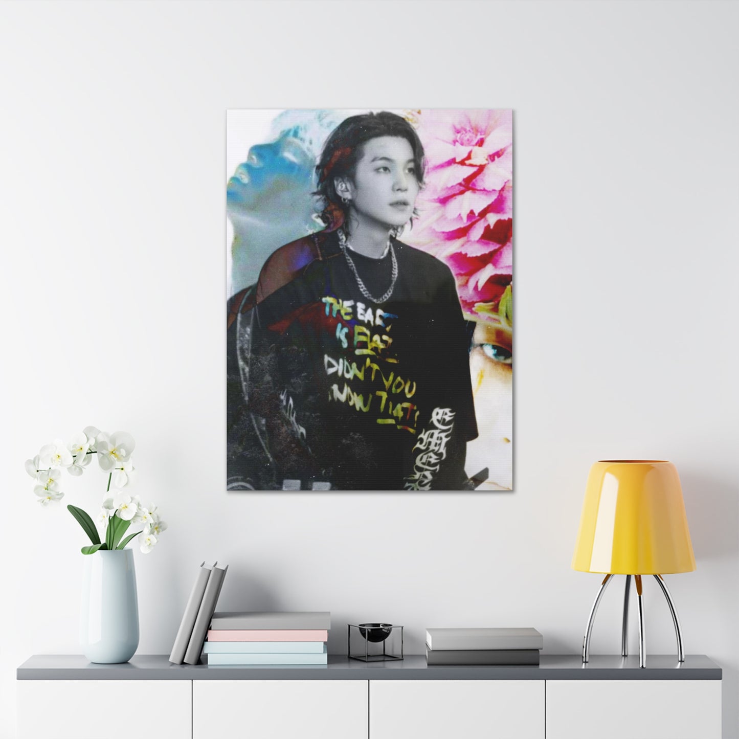 Agust D Graphic Canvas Gallery Wraps