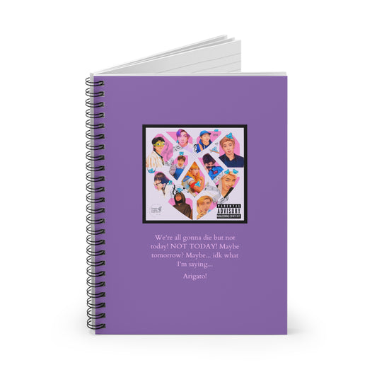 Namjooning Graphic Spiral Notebook - Ruled Line